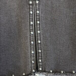 TORRIDPerfect Boyfriend Ankle, Vintage Stretch 24 ankle split w/ double row Stud